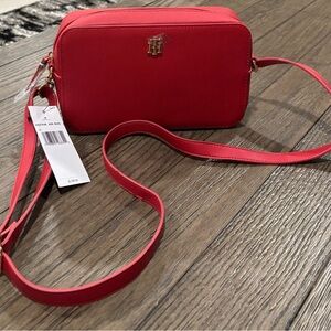 Tommy Hilfiger Vibrant Red Crossbody Bag